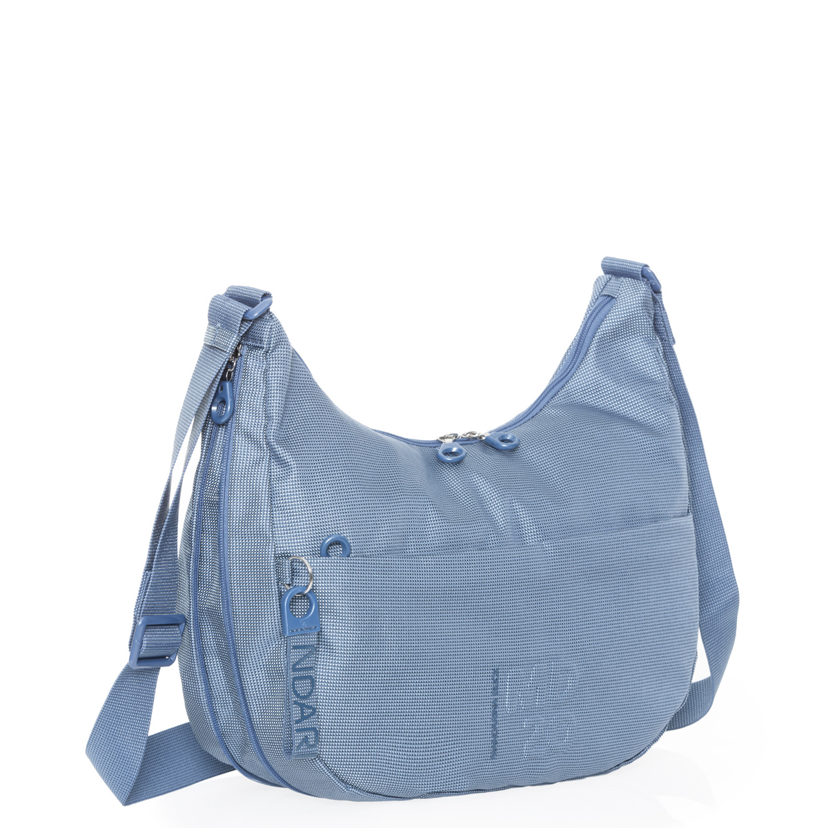 Mandarina Duck Borsa a tracolla espandibile MD20 Scuba Blue - 3