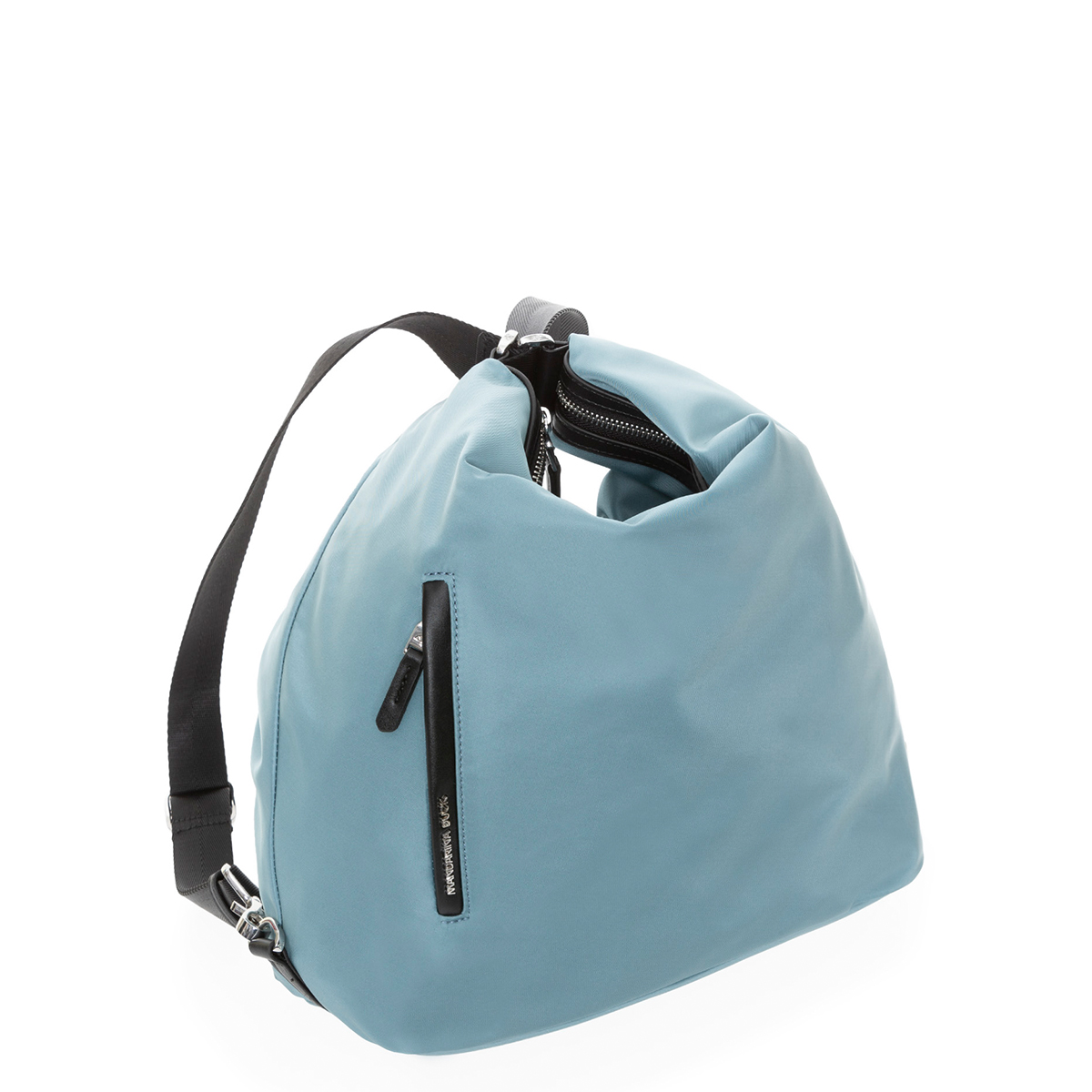 Mandarina Duck Hobo Bag Hunter Smoke Blue - 4