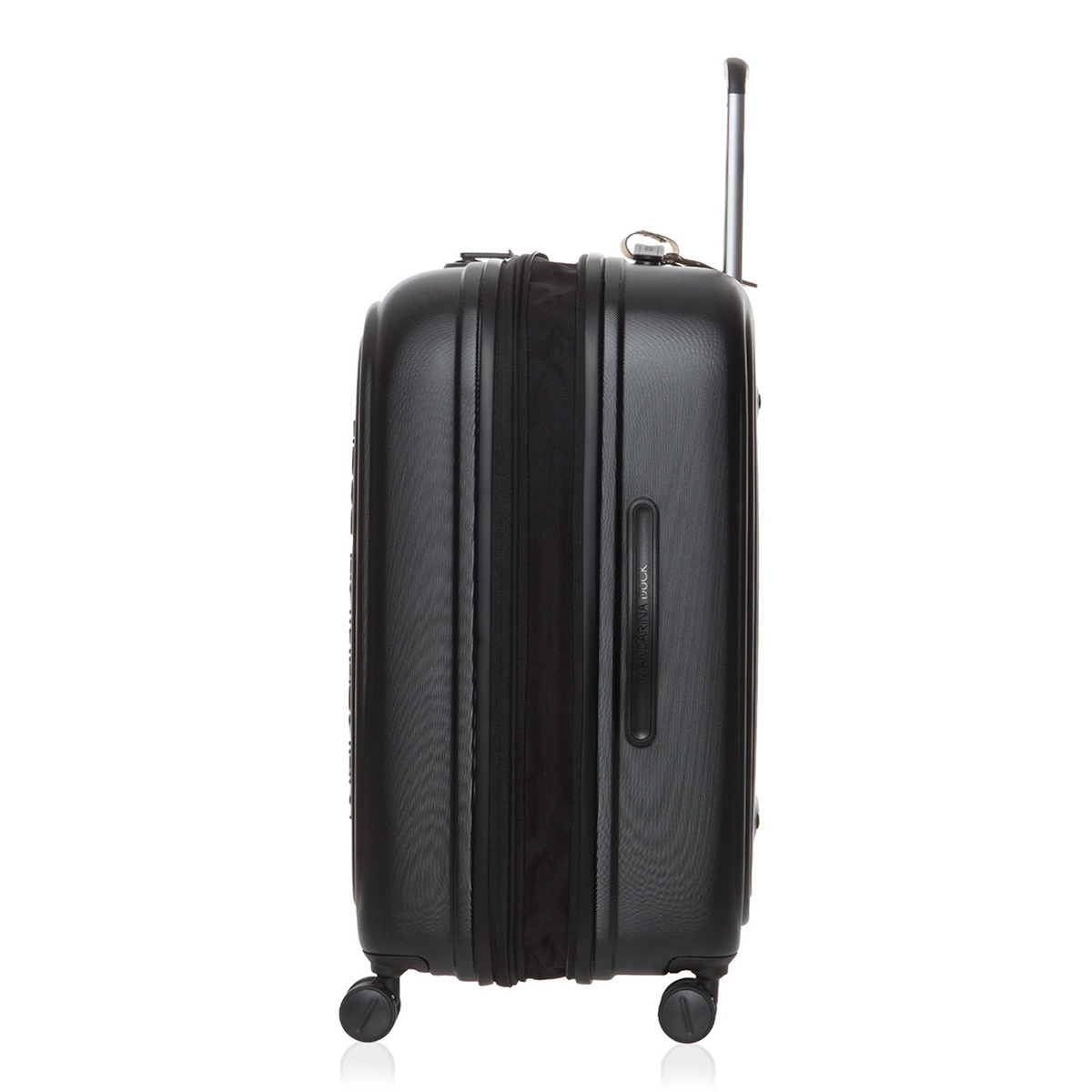 Mandarina Duck Trolley Medio Espandibile 69 cm LOGODUCK + Duck Black - 2