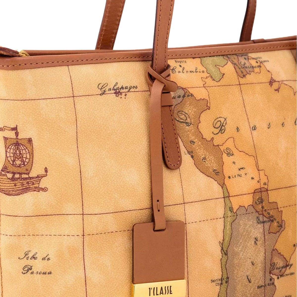 Alviero Martini 1a Classe Shopping Bag Grande Geo Classic - 3