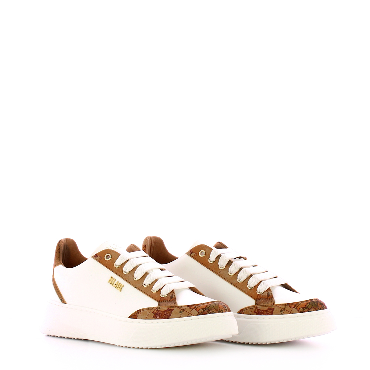 Alviero Martini 1a Classe Sneakers stampa Geo Bianco - 2