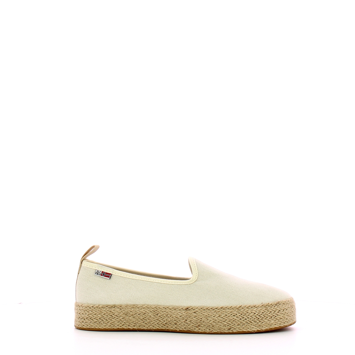 Napapijri Sneakers Slip On Grove in Canvas Bright White - 1