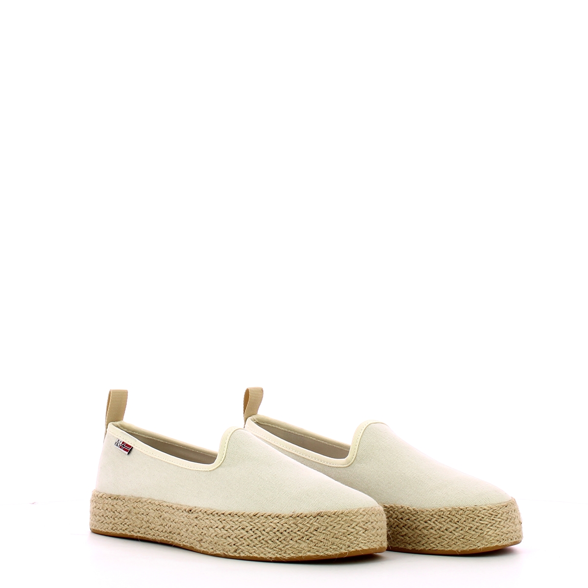 Napapijri Sneakers Slip On Grove in Canvas Bright White - 2