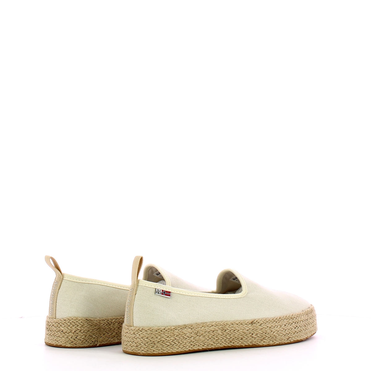 Napapijri Sneakers Slip On Grove in Canvas Bright White - 3