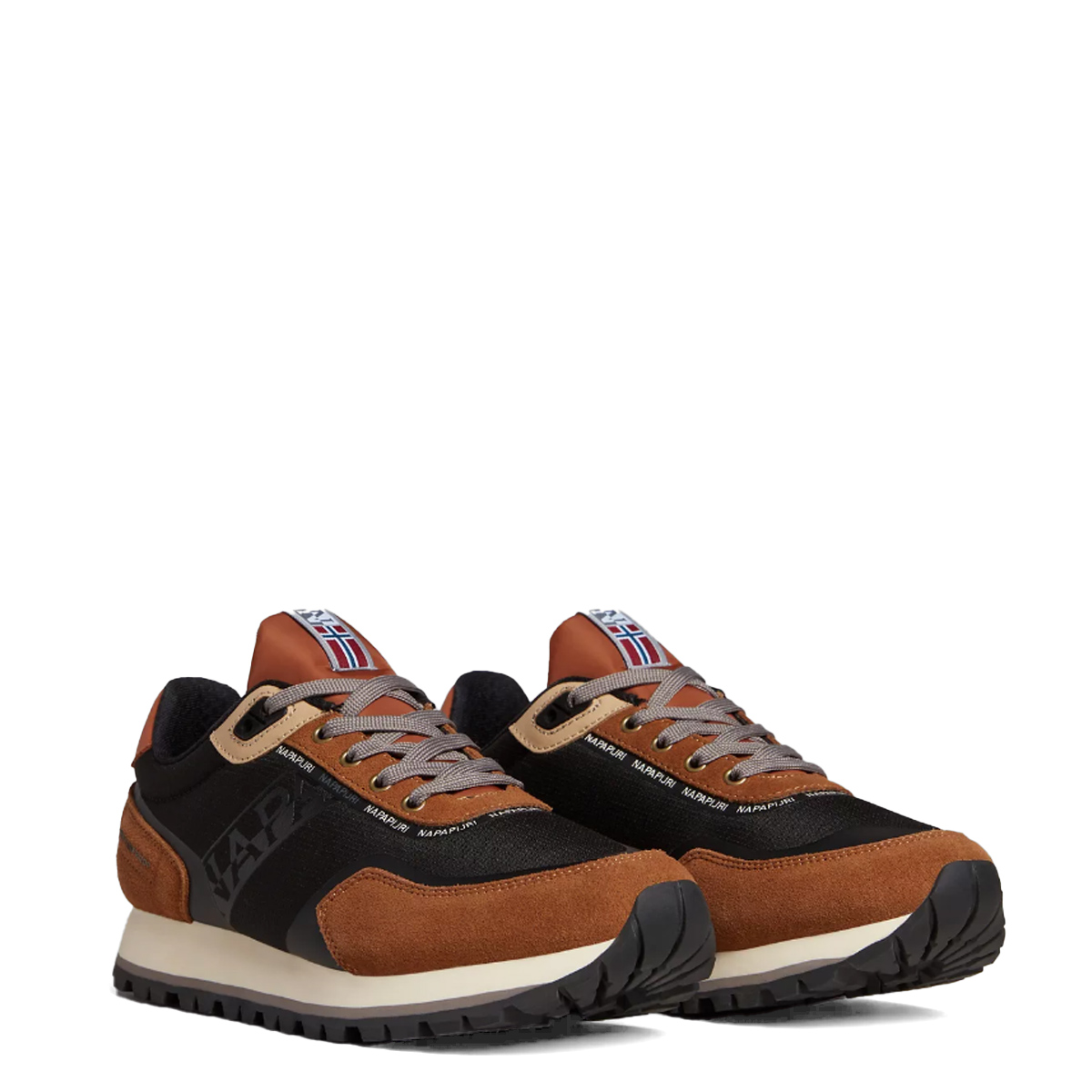 Napapijri Sneakers Lotus Black Brown - 2