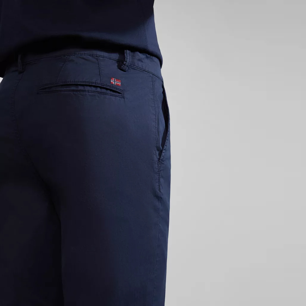 Napapijri Pantaloni Chino Estivi Puyo Blu Marine - 7