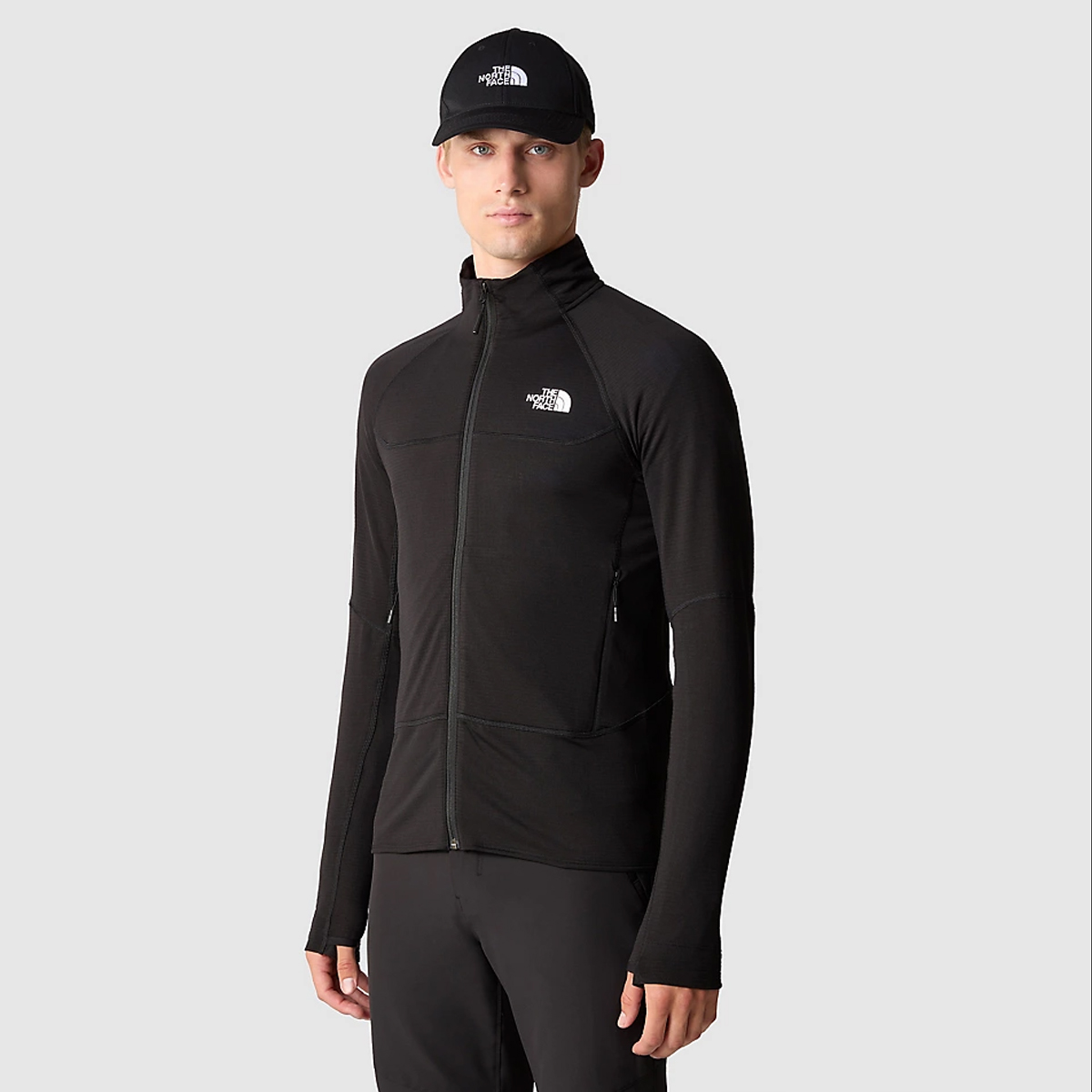 The North Face Giacca con cappuccio Bolt Polartec® TNF Black - 3