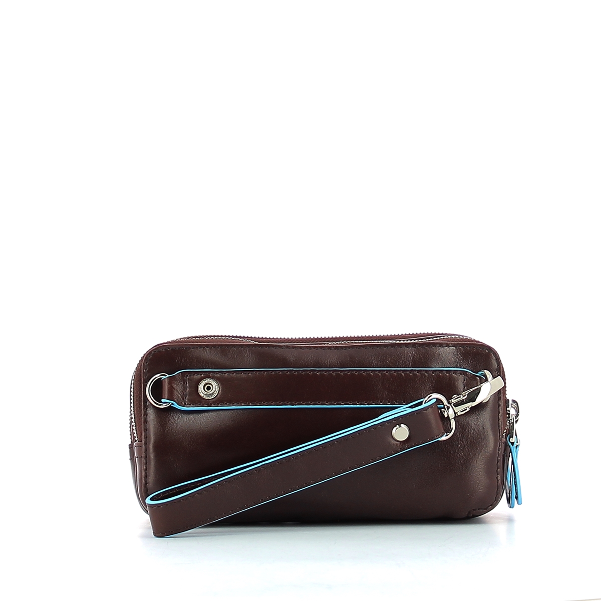 Leather case Blue Square-MOGANO-UN