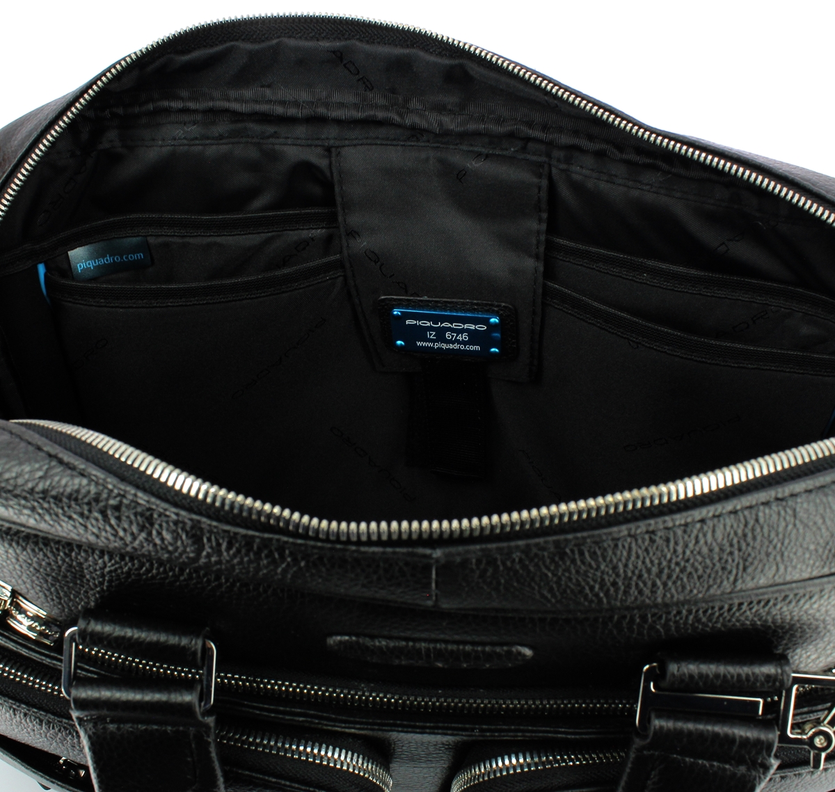 Leather computer Briefcase Modus 14.0-NERO-UN