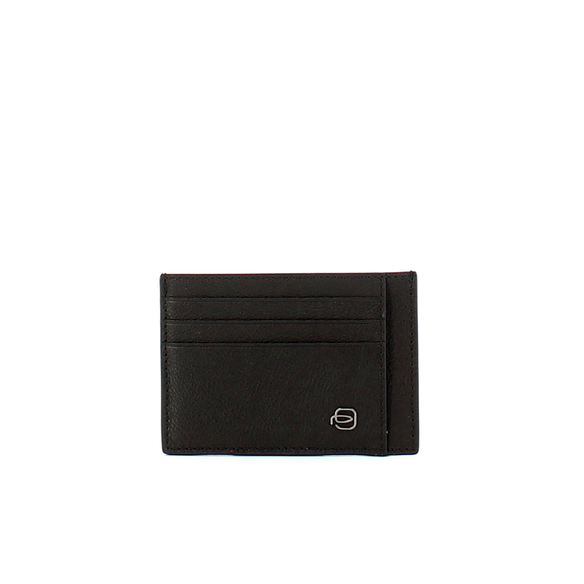 Piquadro Bustina Porta Carte di Credito Black Square - 1