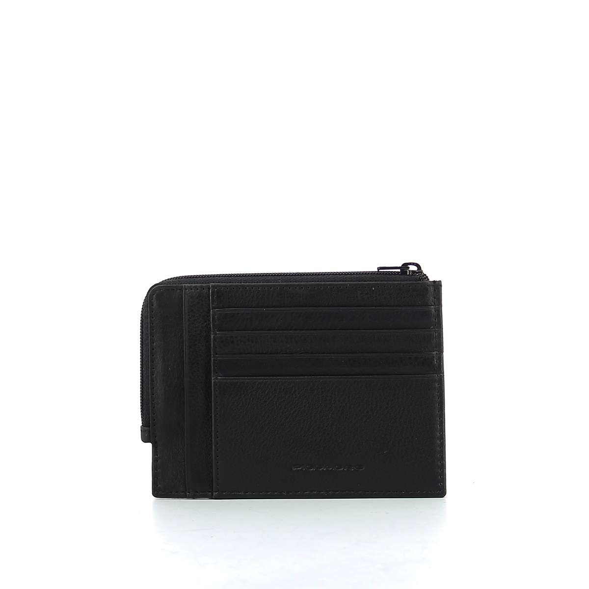 Zipped credit card holder Pulse-NERO-UN