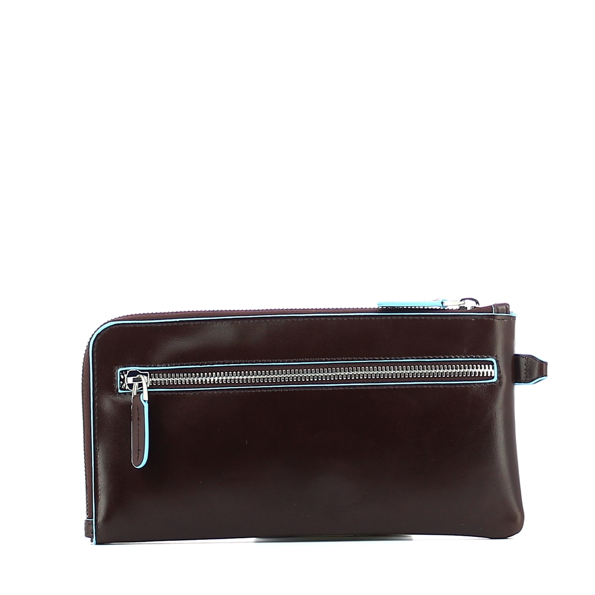 Wristlet Pochette Blue Square-MOGANO-UN