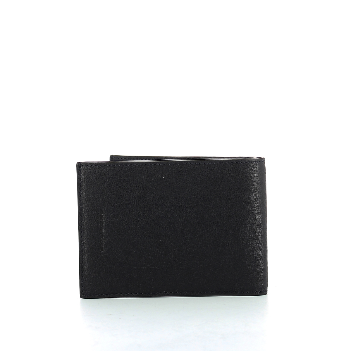 Men wallet with twelve slots Black Square-BLU-UN