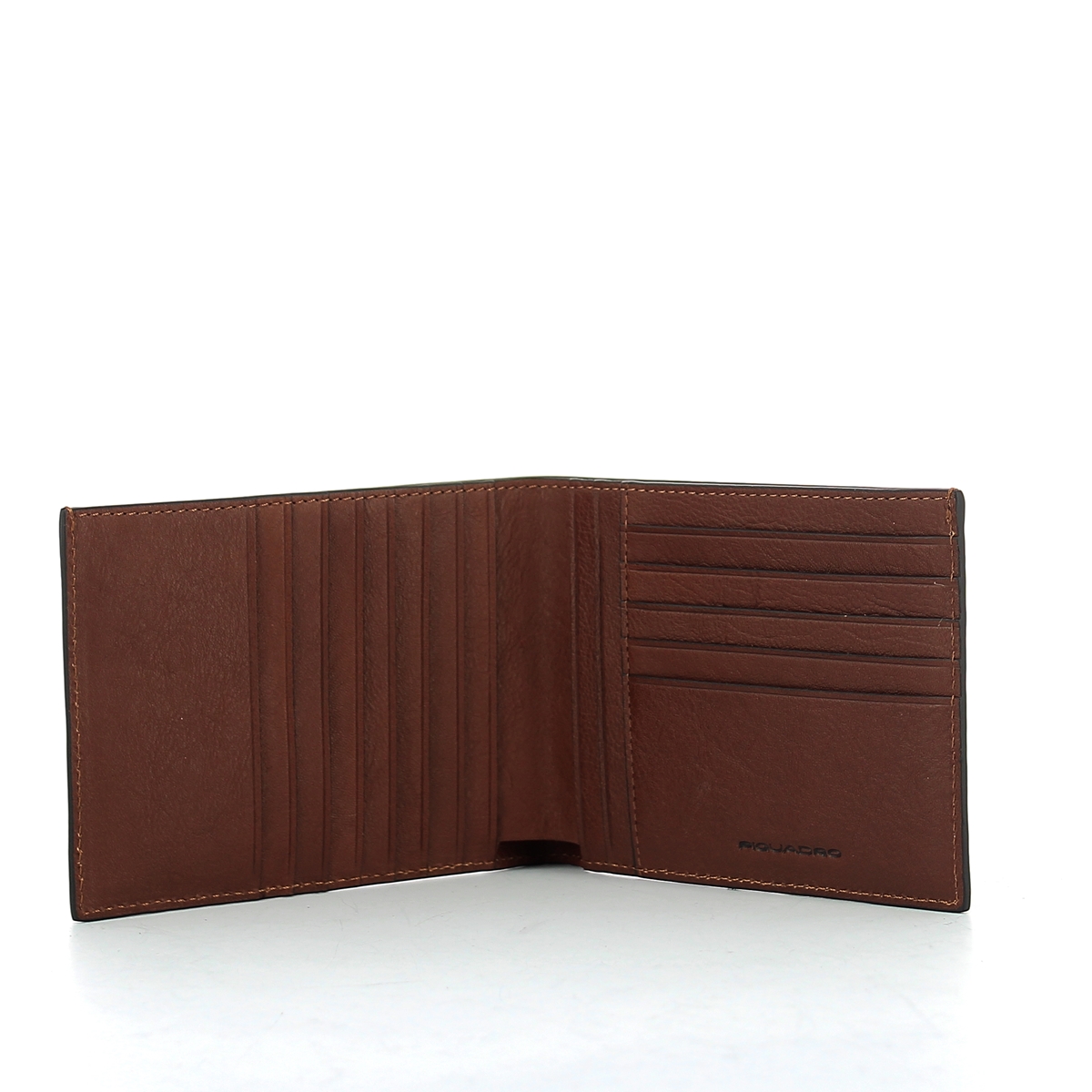 Men wallet with twelve slots Black Square-CUOIO-UN