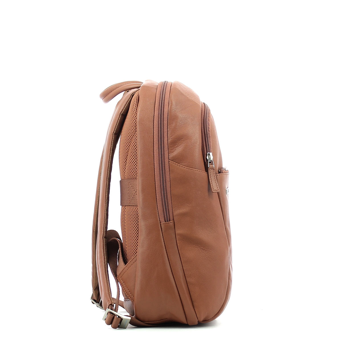 Leather Backpack Medium-CUOIO-UN