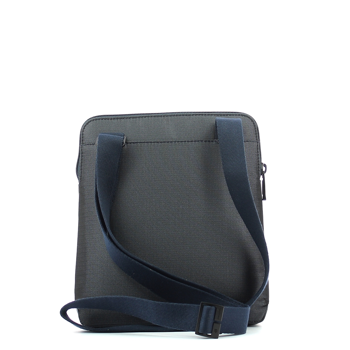 Organised pocket cross-body bag P16-CHEV/BLU-UN