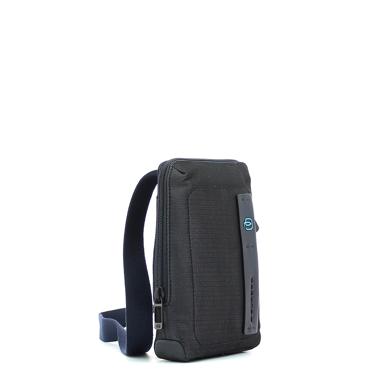 Organised pocket cross-body bag P16-CHEV/BLU-UN