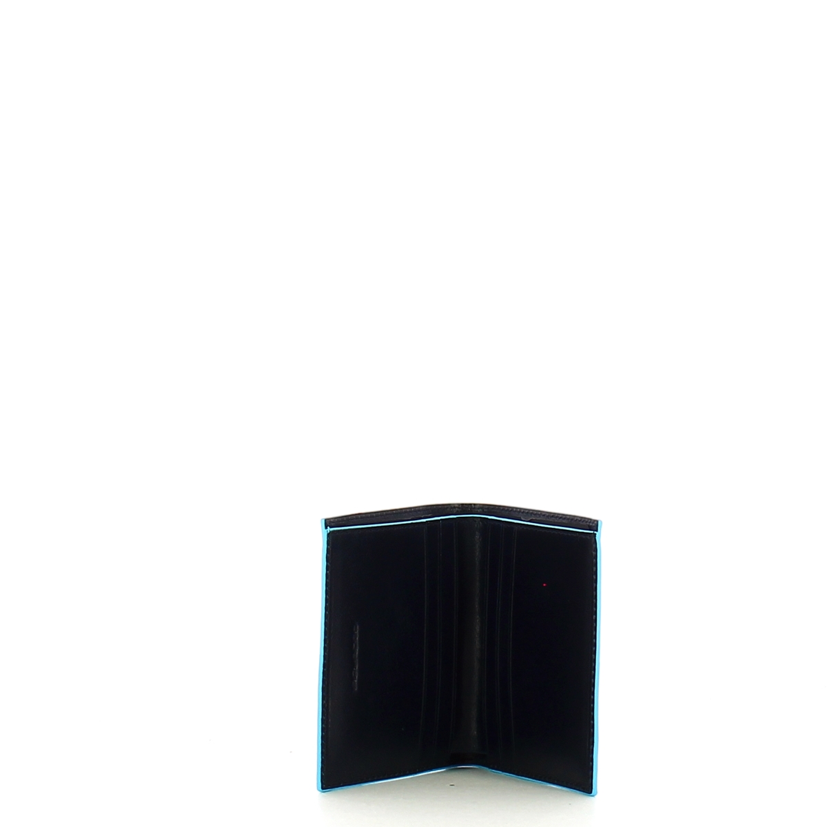 Piquadro Portafoglio Verticale RFID Blue Square - 3