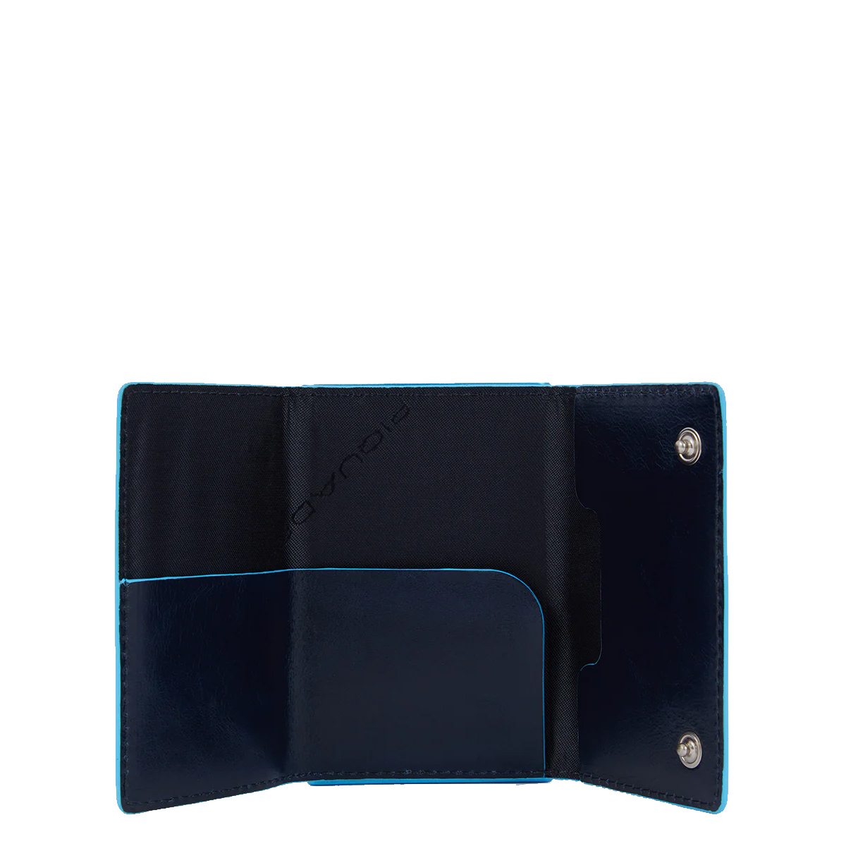 Piquadro Porta carte di credito con Sliding System RFID Blue Square - 3