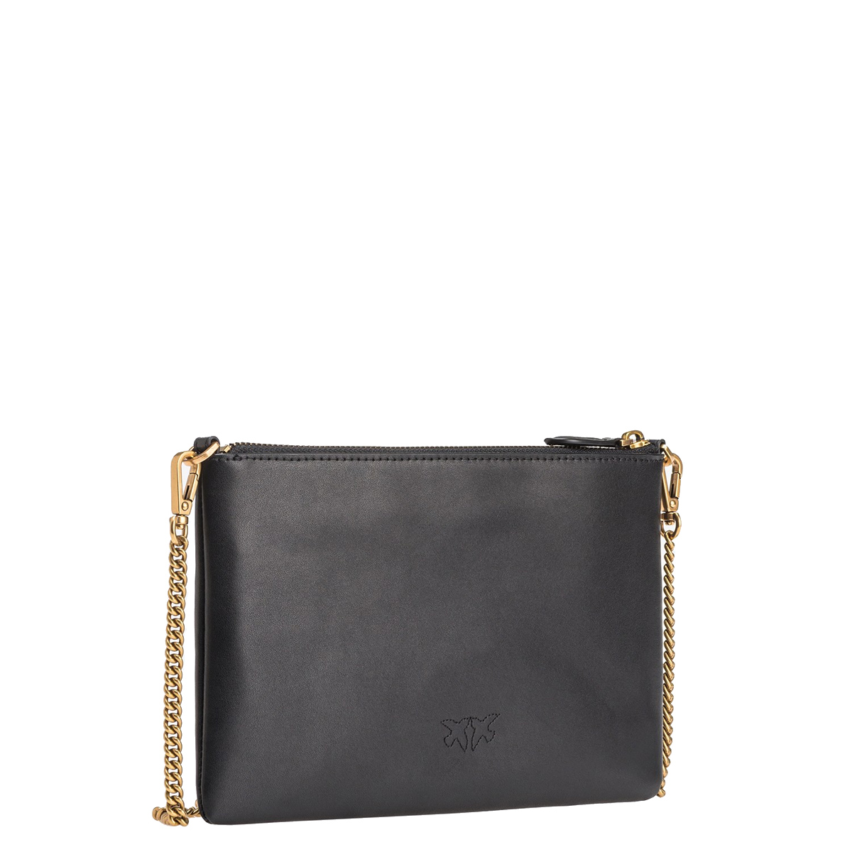 Pinko Pochette Flat Classic Nero Antique Gold - 3