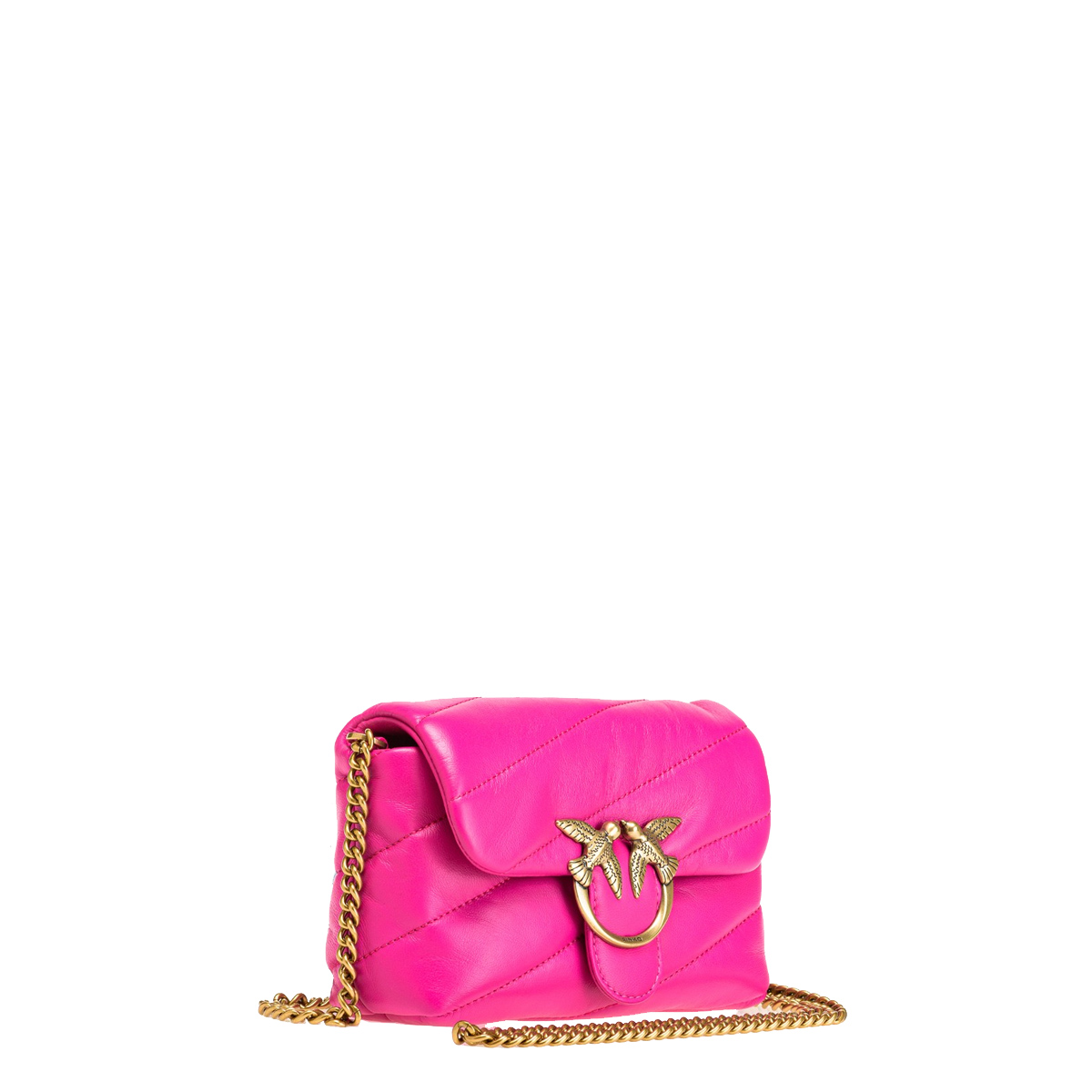 Pinko Mini Borsa a tracolla Love Pink Pinko Antique Gold - 2