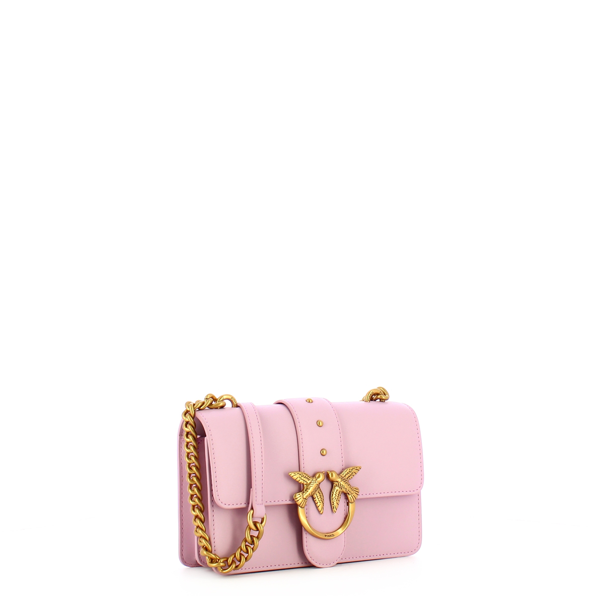 Pinko Mini Borsa a tracolla Love One Lilla Antique Gold - 2