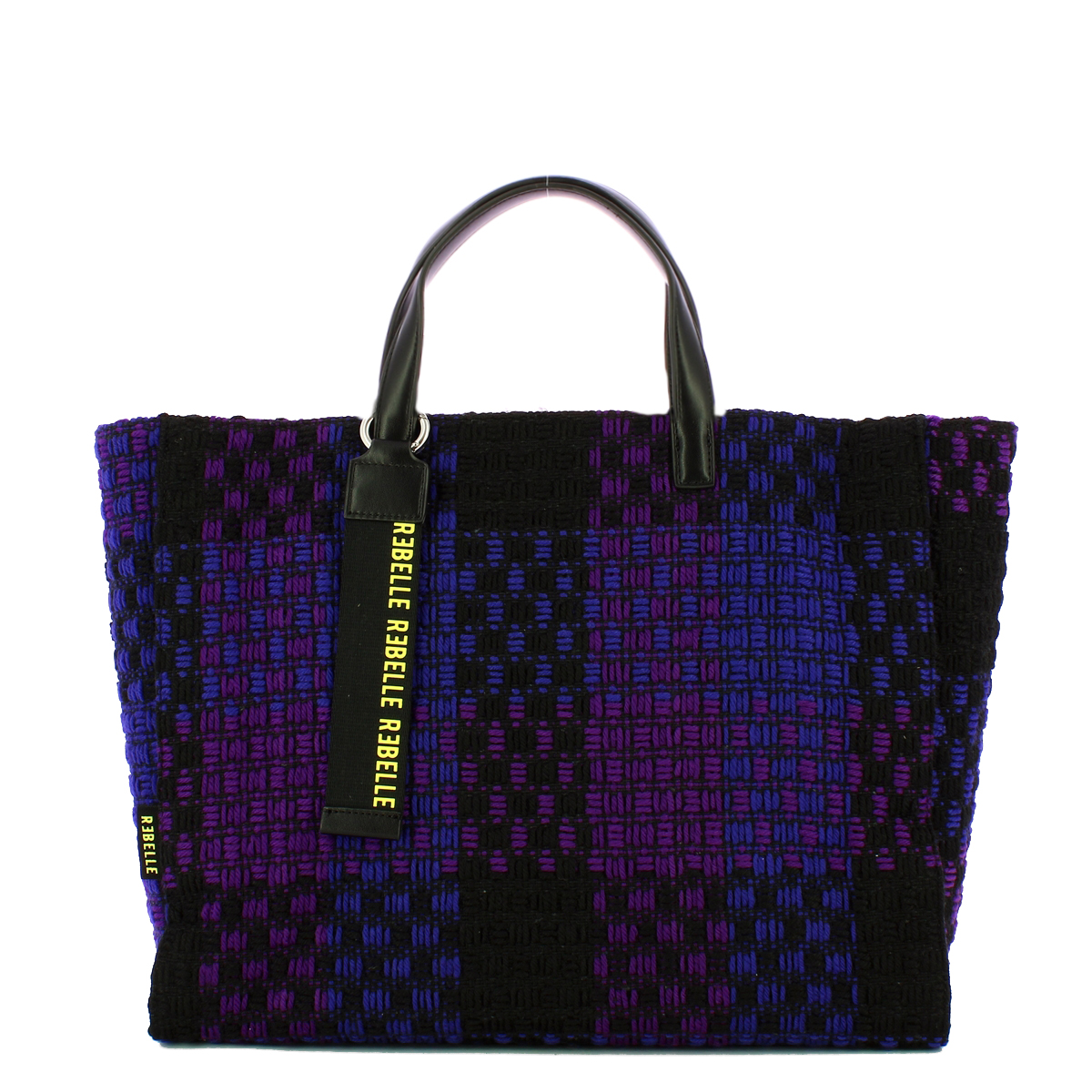 Rebelle Borsa a spalla Ashanti Checked Wire Violet - 5