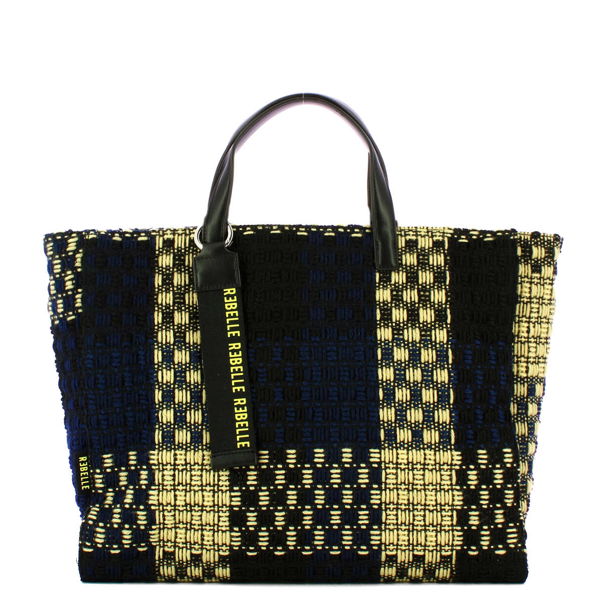 Rebelle Borsa a spalla Ashanti Checked Wire Butter - 5