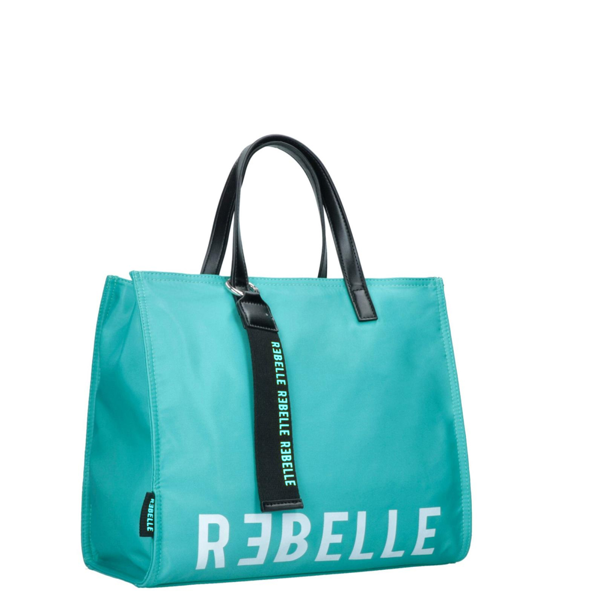 Rebelle Borsa a mano Electra in Nylon Turquoise - 2