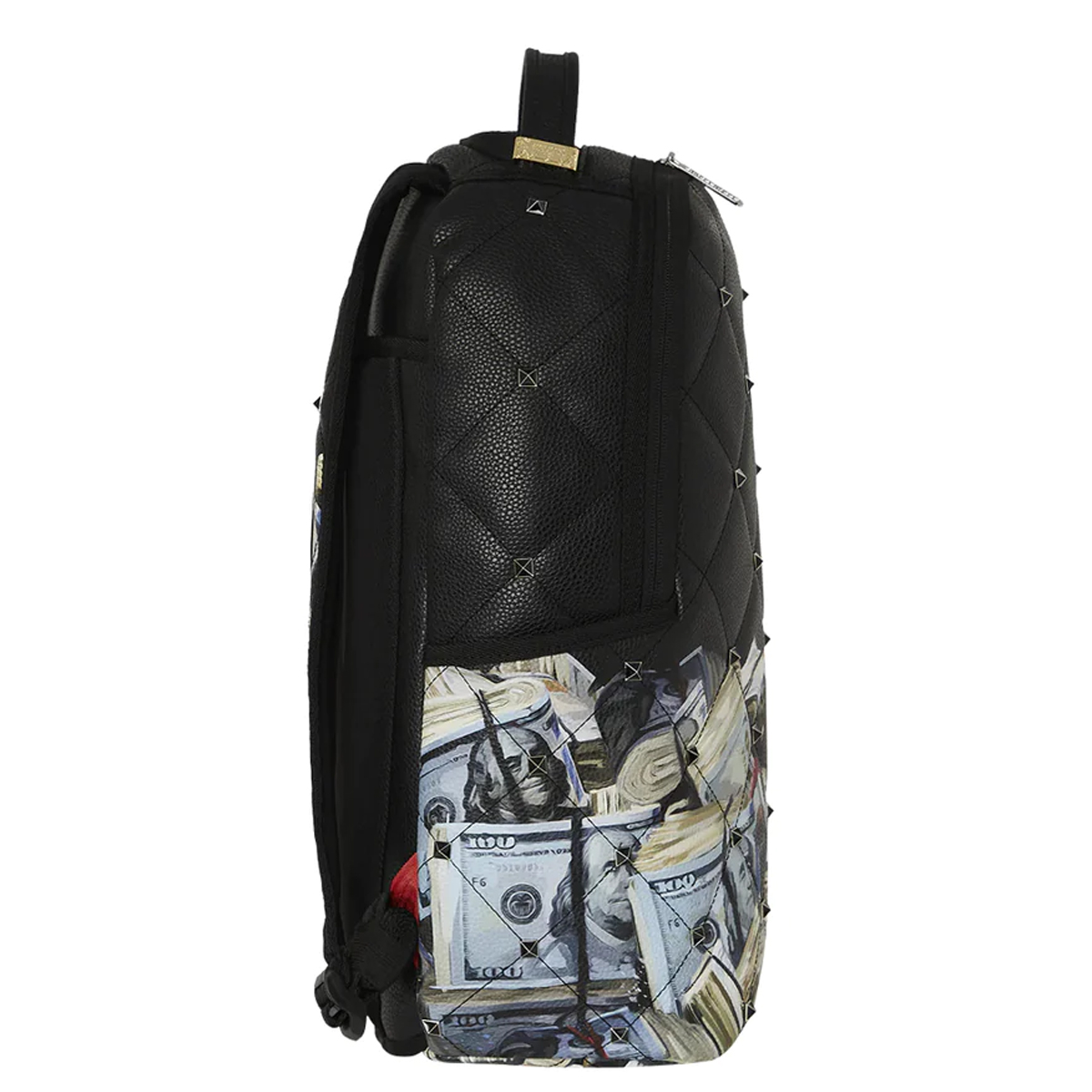 Sprayground Zaino Quilted Money Stash Studded Limited Edition - 3