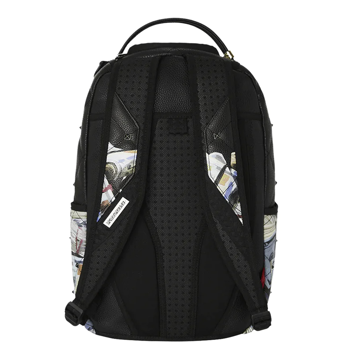 Sprayground Zaino Quilted Money Stash Studded Limited Edition - 5