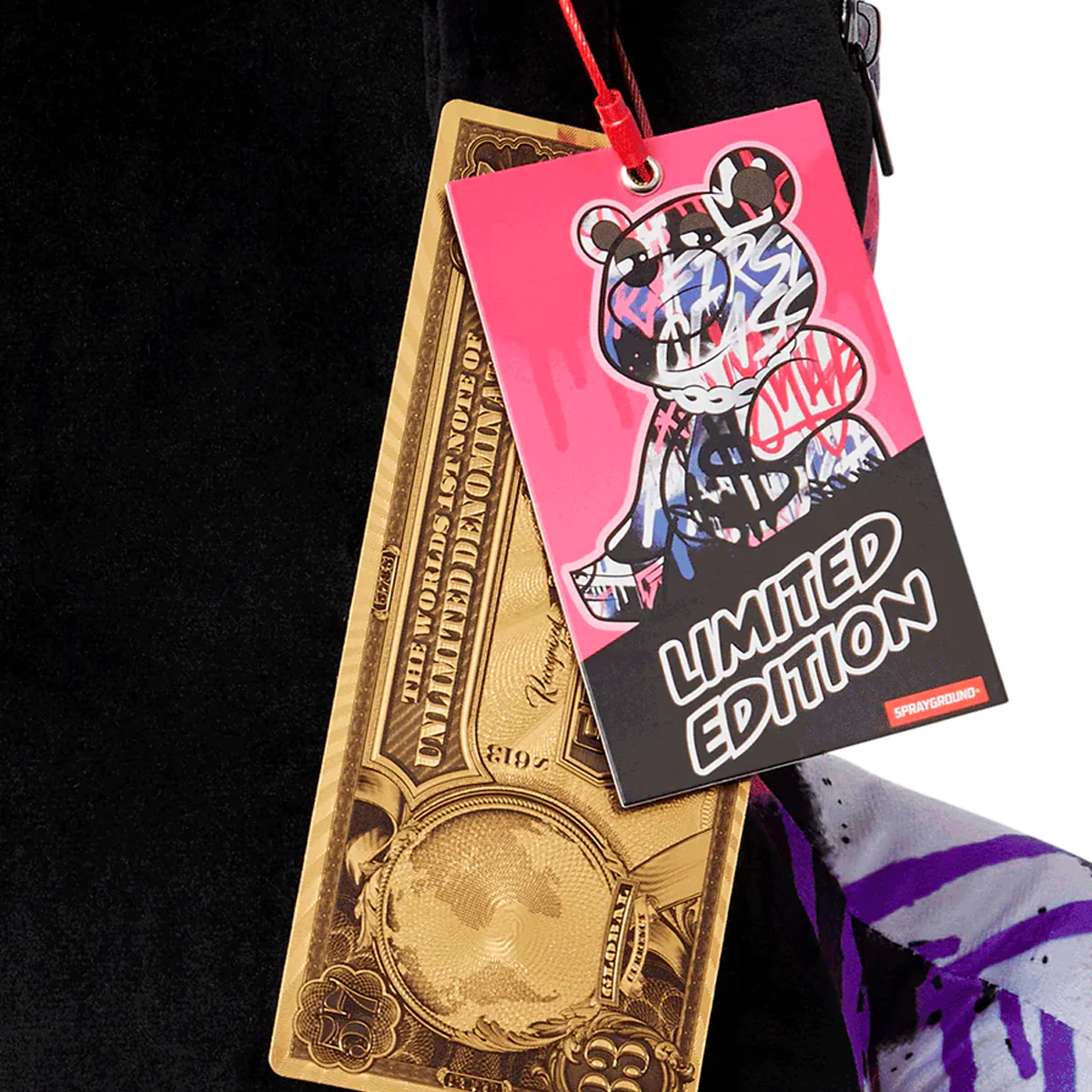 Sprayground Zaino Vandal Couture Bear Limited Edition - 8