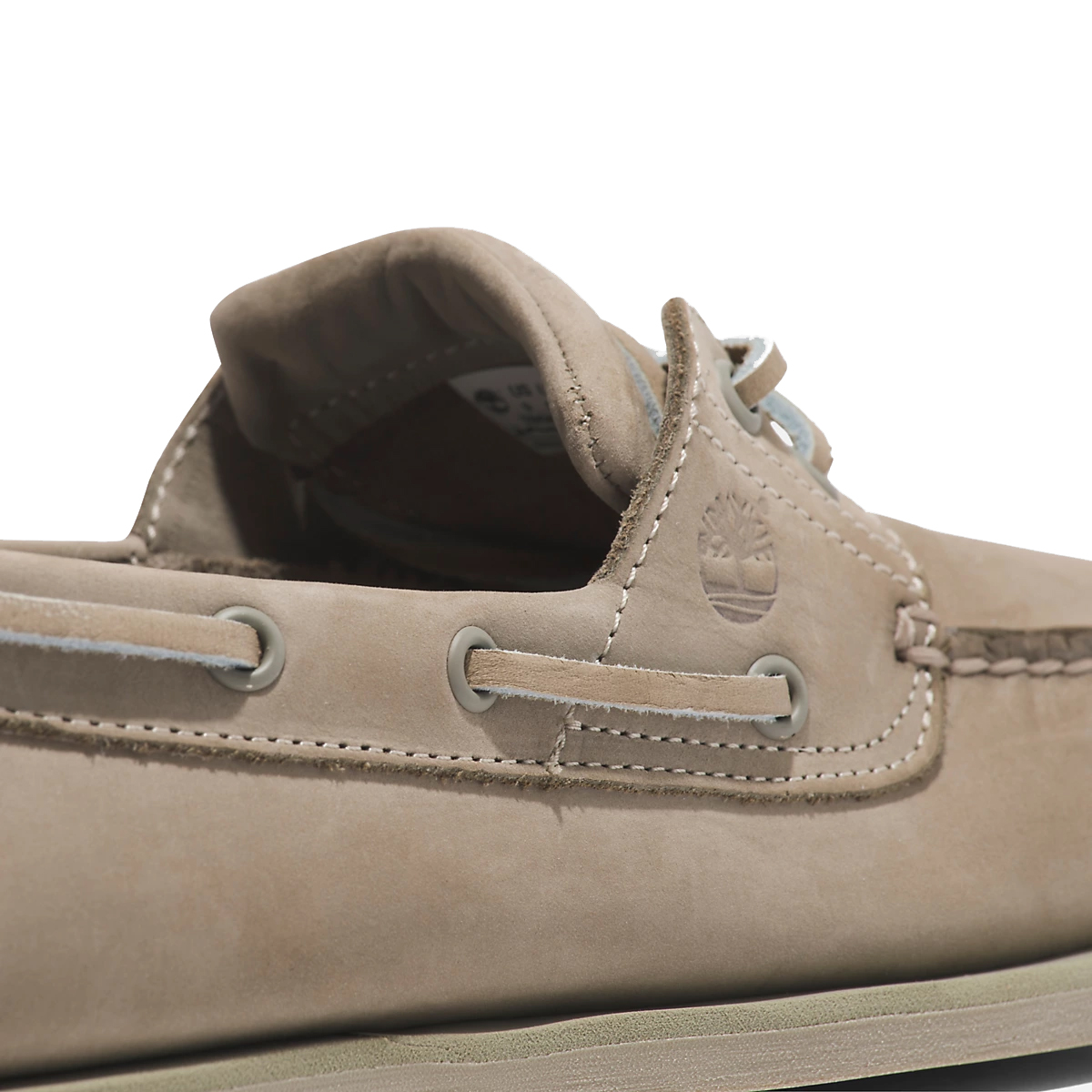 Timberland Scarpa da barca Classic in pelle Light Taupe Nubuck - 6