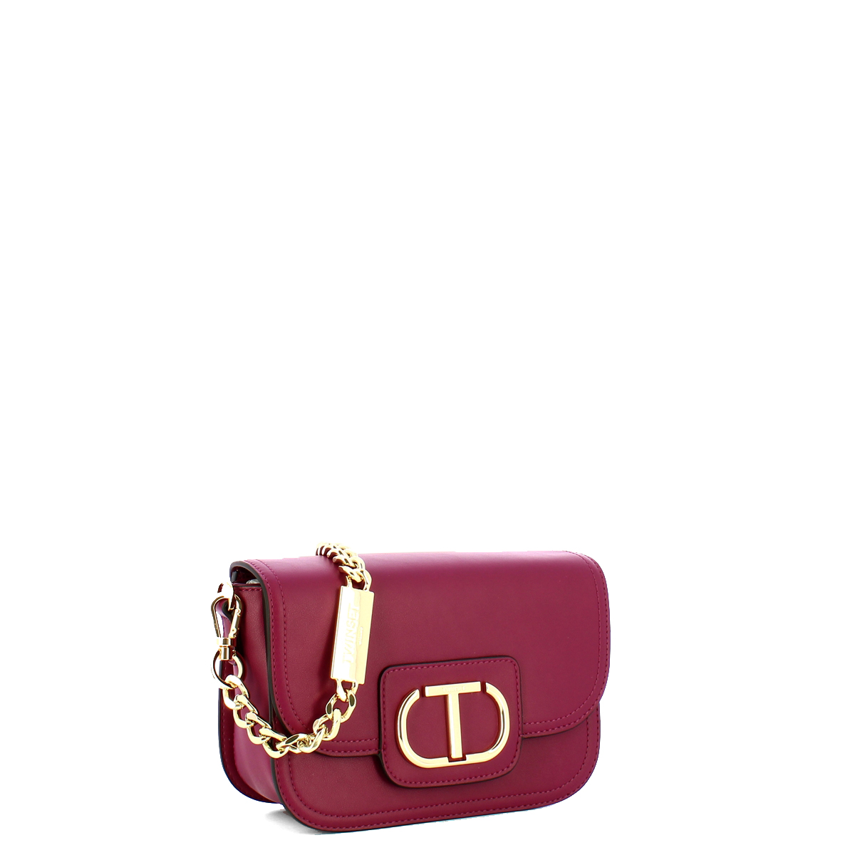 Twin Set Borsa a tracolla Awhi con Oval T Rasberry Radiance - 2