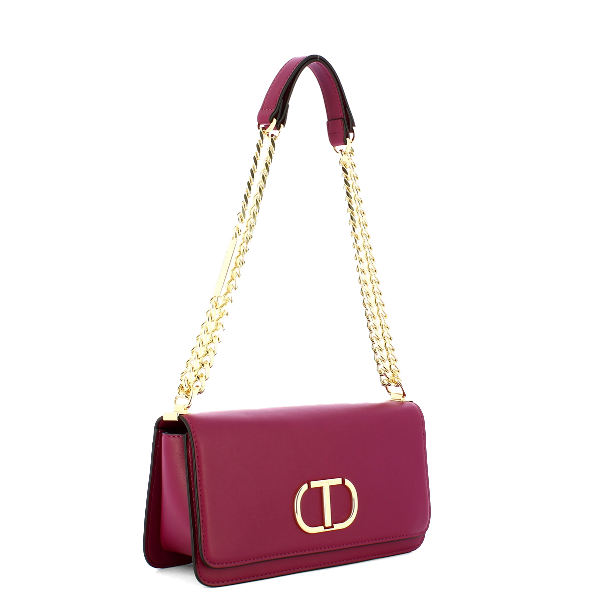 Twin Set Borsa a tracolla con Oval T Raspberry Radiance - 2