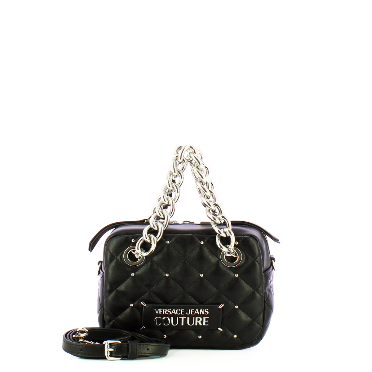 Versace Jeans Couture Mini Bauletto trapuntato Black - 4