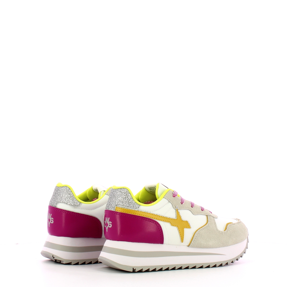 W6YZ Sneakers Rhea Active White Fuchsia - 3