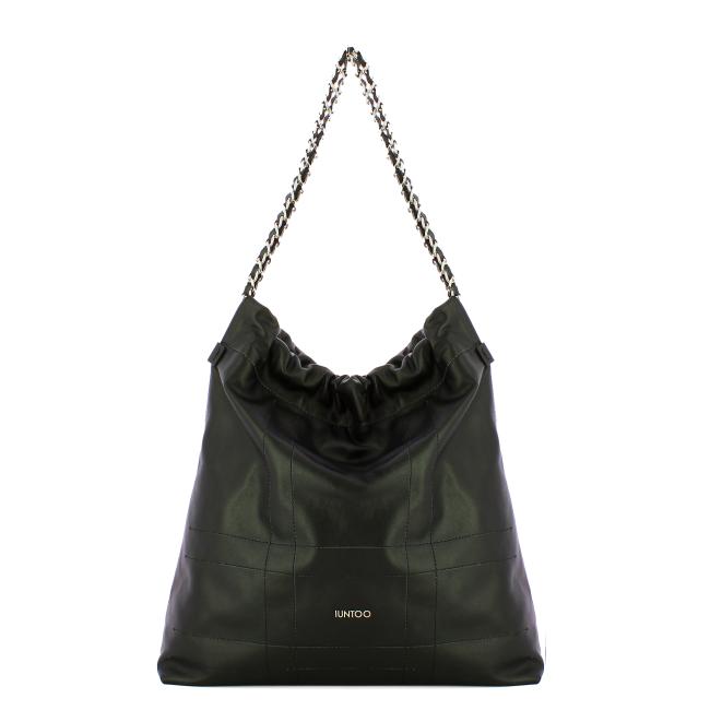 Iuntoo Borsa a spalla Grande Accattivante Nero - 1
