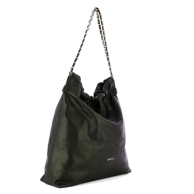 Iuntoo Borsa a spalla Grande Accattivante Nero - 2