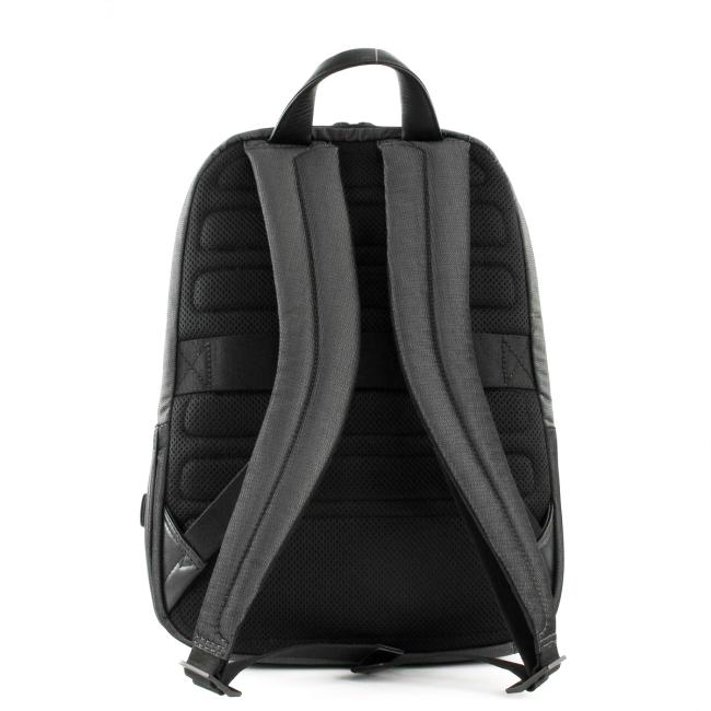 Piquadro Zaino Porta PC Pulse P16 14" Chevron Grigio - 3