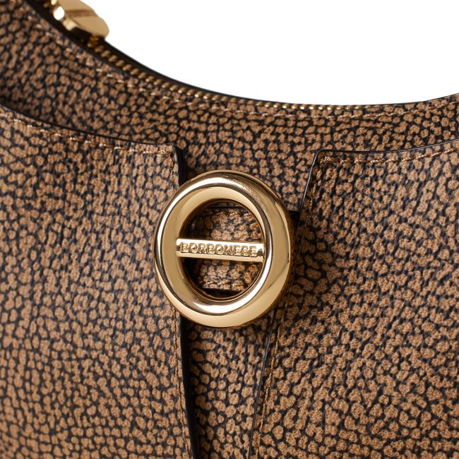 Borsa a mano Small OP Naturale Nero