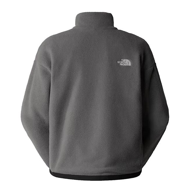 Giacca in pile reversibile Yumiori TNF Black Smoked Pearl-2