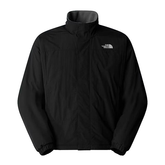 Giacca in pile reversibile Yumiori TNF Black Smoked Pearl-3