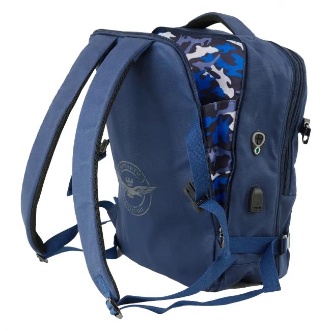 Aeronautica Militare Zaino Porta PC New City 15" Nero - 2