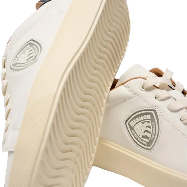 Blauer Sneakers Buck 07 Cream Navy - 4
