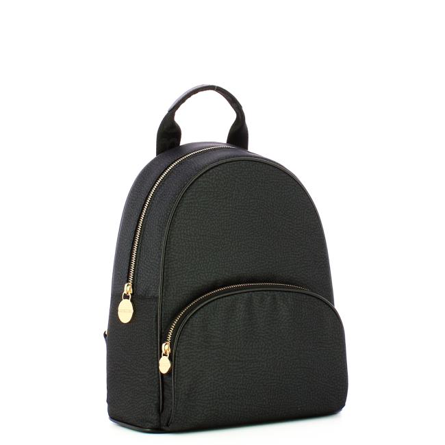 Borbonese Zaino Medium Dark Black - 2
