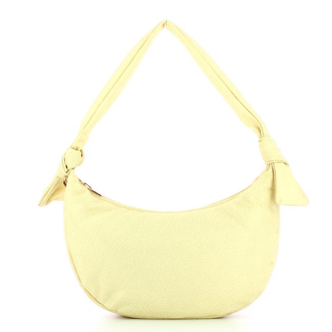Borbonese Hobo Lover Medium Camomilla Cuoio - 3