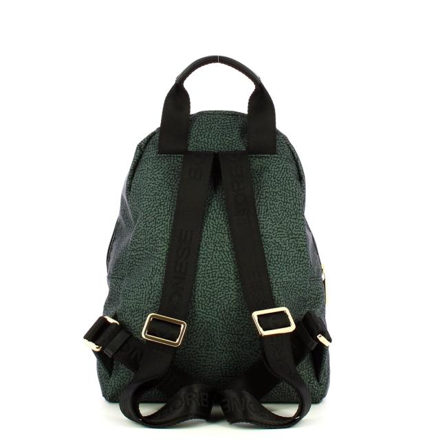 Borbonese Zaino Small Peltro - 3