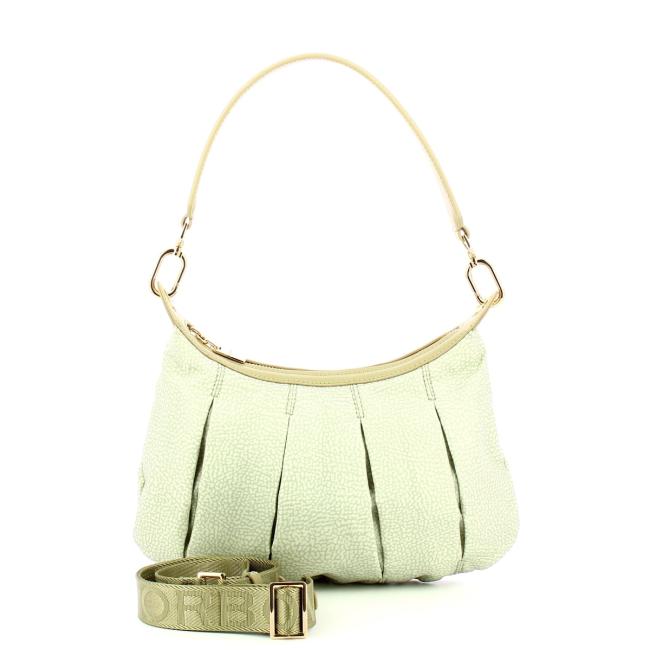 Borbonese Sottospalla Hobo Small Kaki - 4