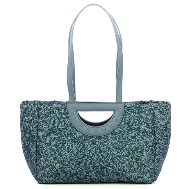 Borbonese Bouche Shopper Medium Denim - 1